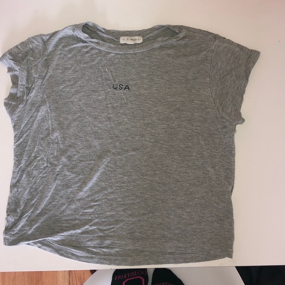 l.a hearts crop top - Picture 1 of 3